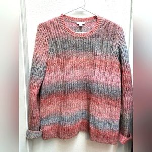 J Jill striped sweater